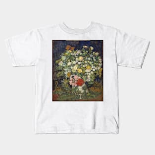 Bouquet of Flowers in a Vase Kids T-Shirt